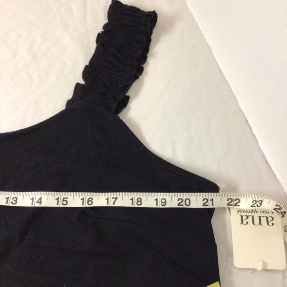 a.n.a. Black tank top - Picture 3 of 8